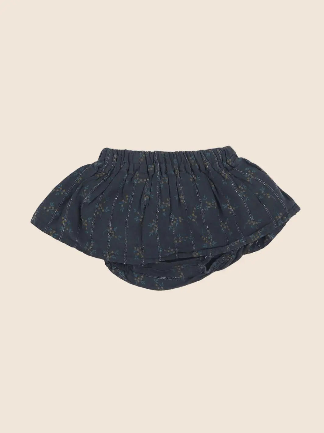 Buho - jupe short gris - 3 mois