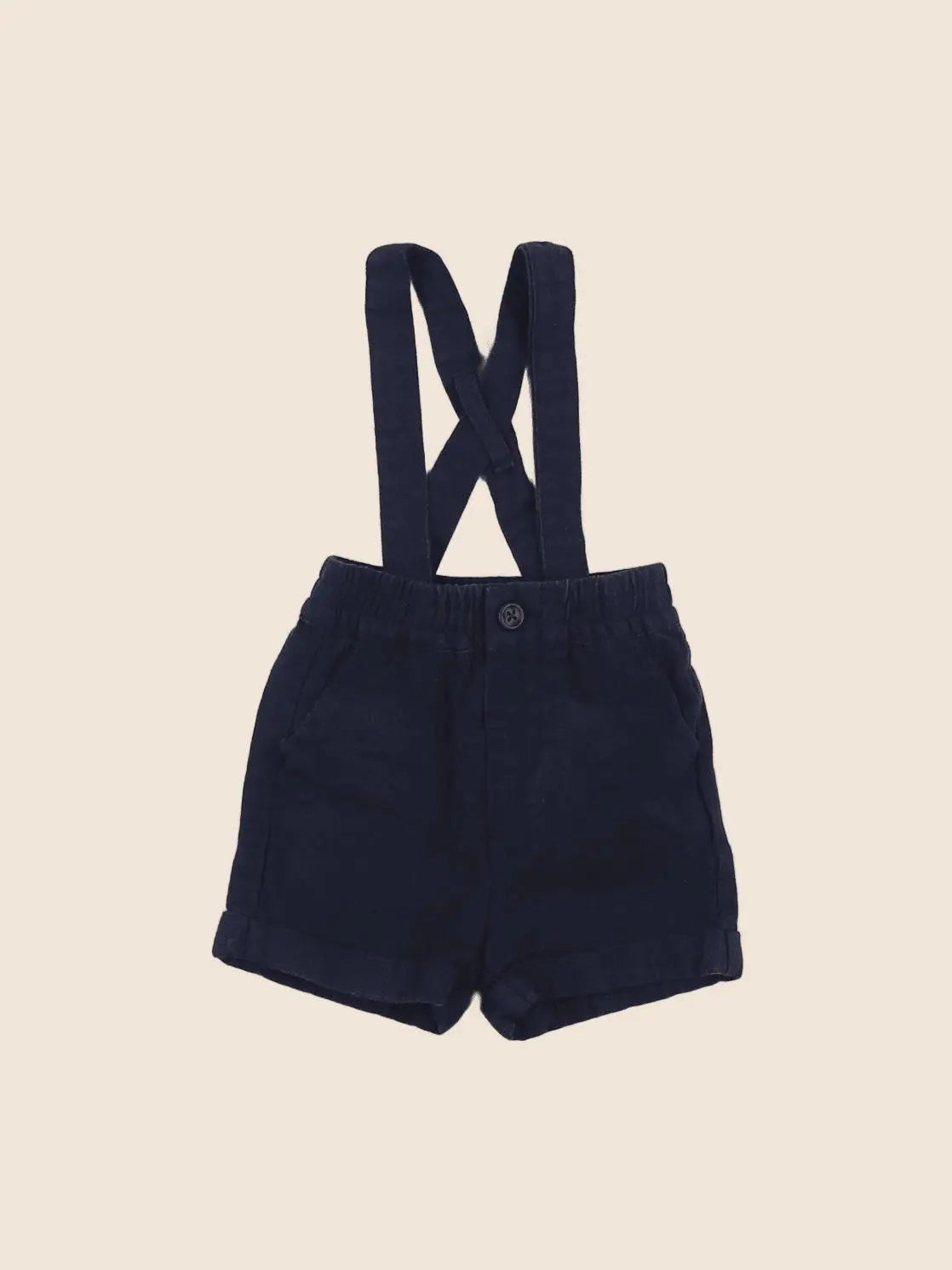 Vertbaudet - short bleu - 3 mois