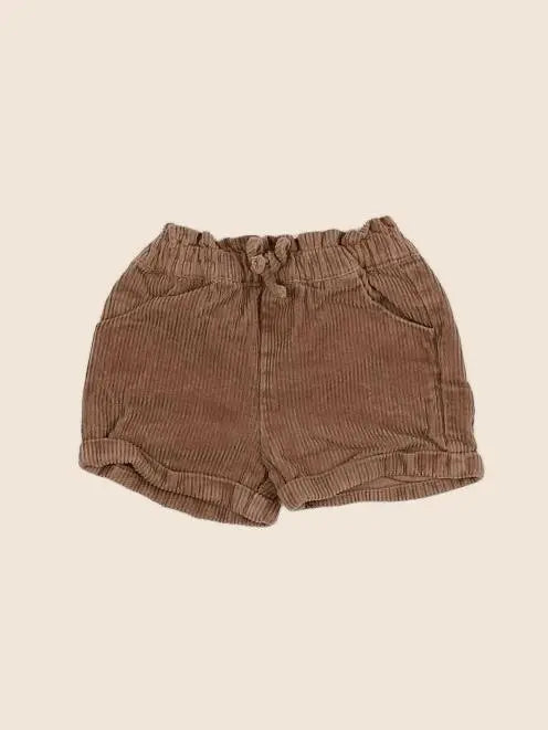 Vertbaudet - short marron - 12 mois