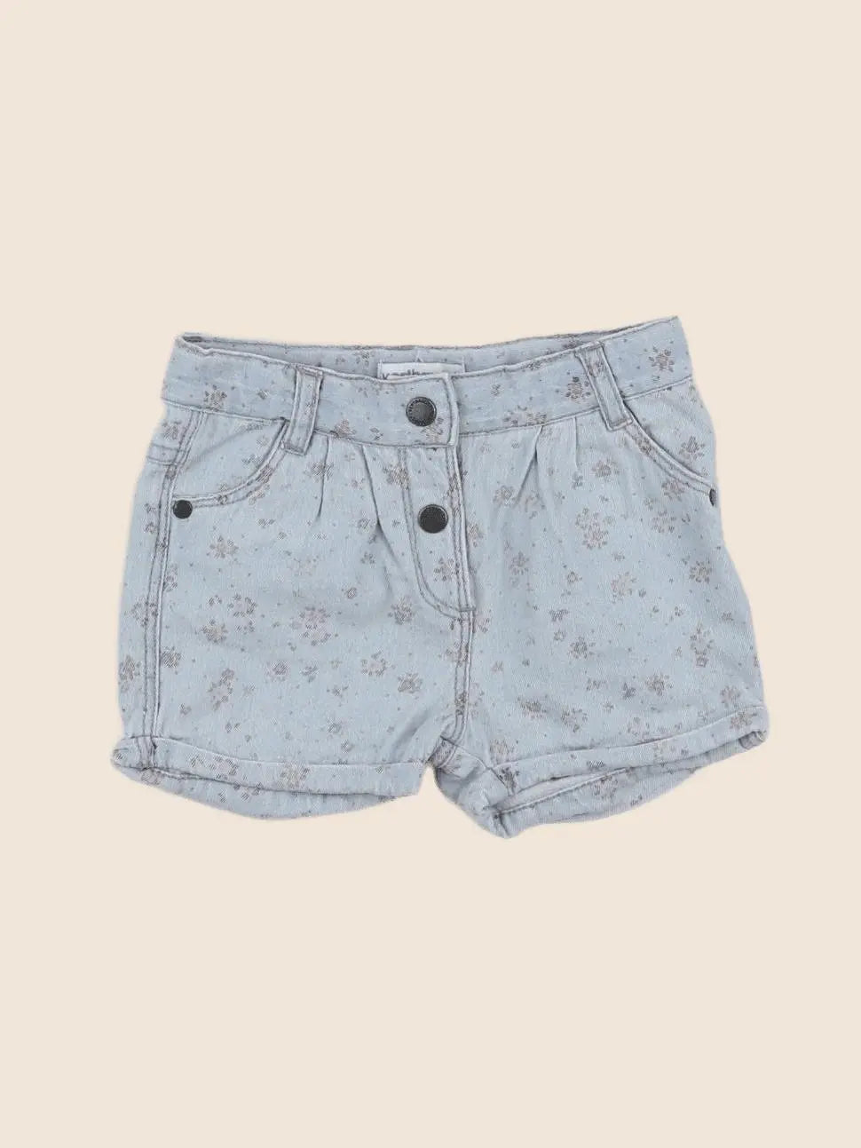 Vertbaudet - short bleu - 12 mois