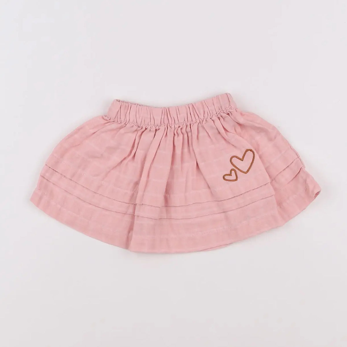 Vertbaudet - jupe rose - 3 mois