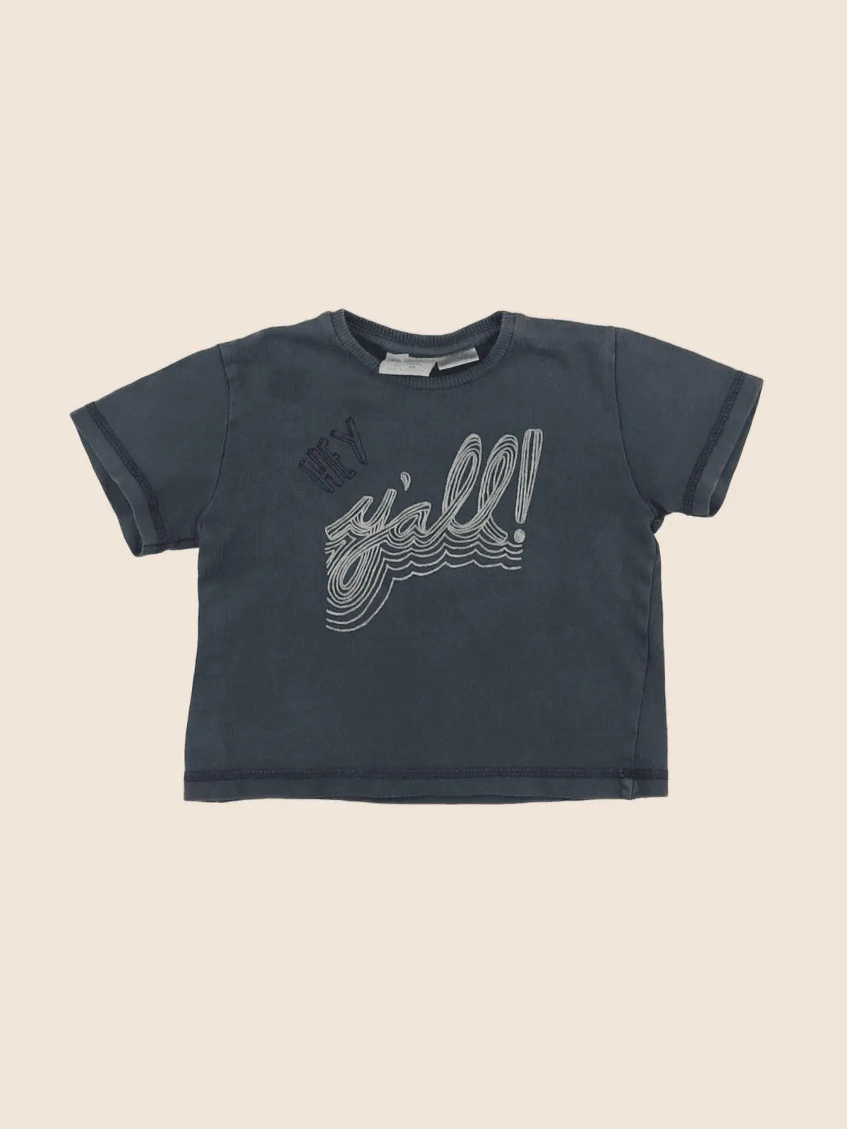 Zara - tee-shirt vert - 3/6 mois