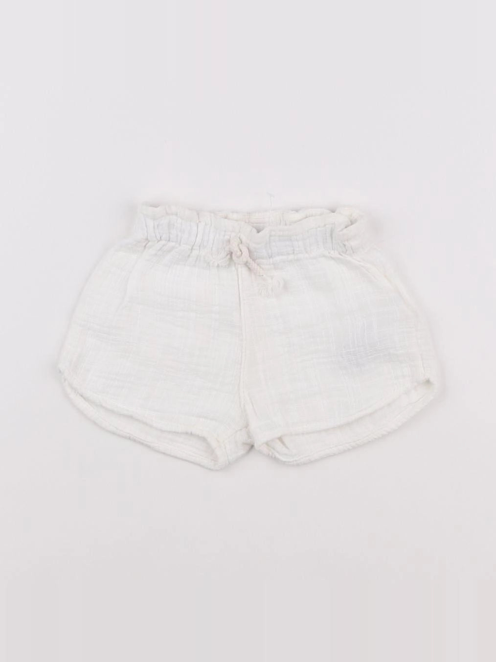 Buho - short blanc - 6 mois