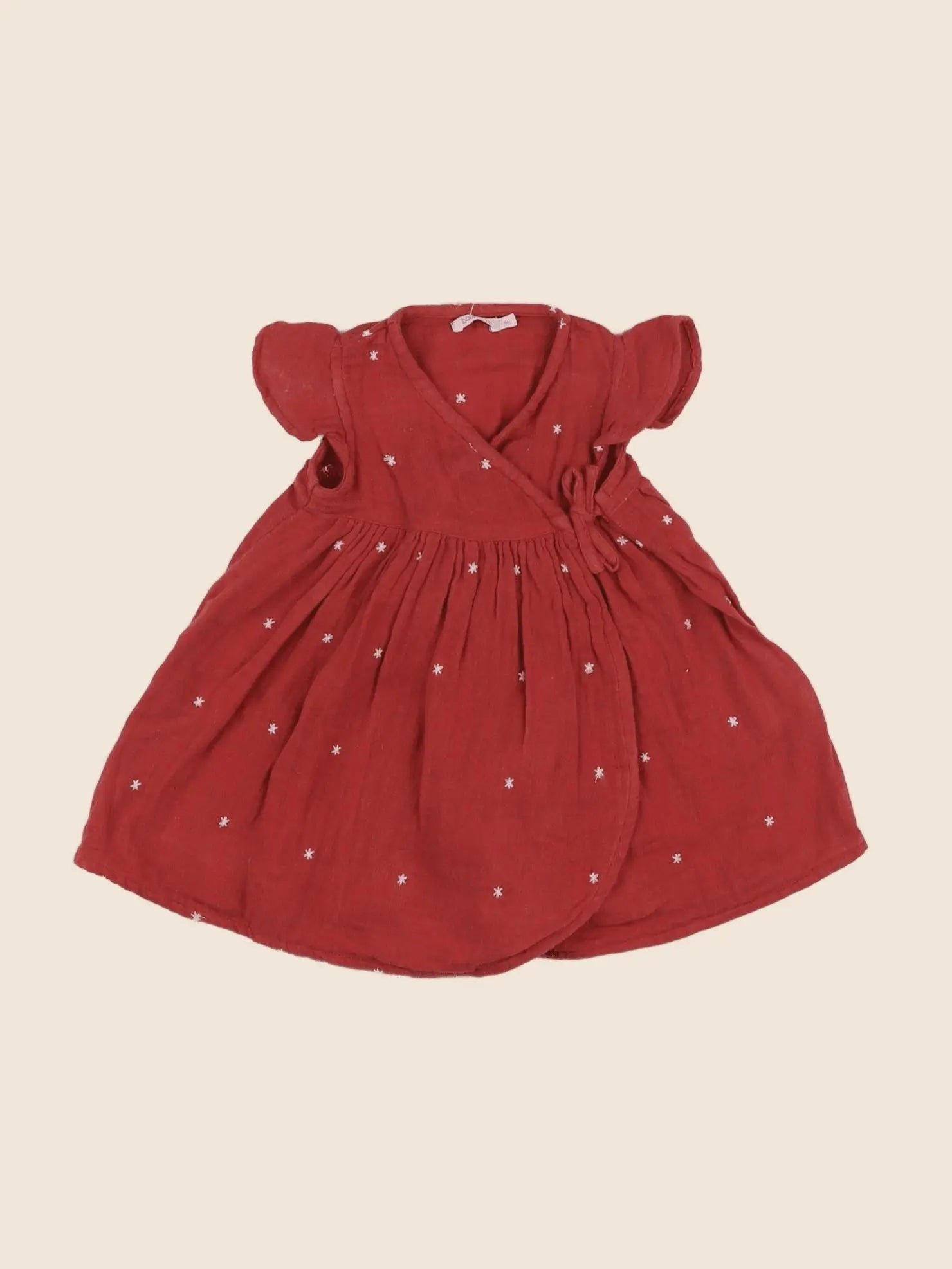 Boutchou - robe rouge - 6 mois