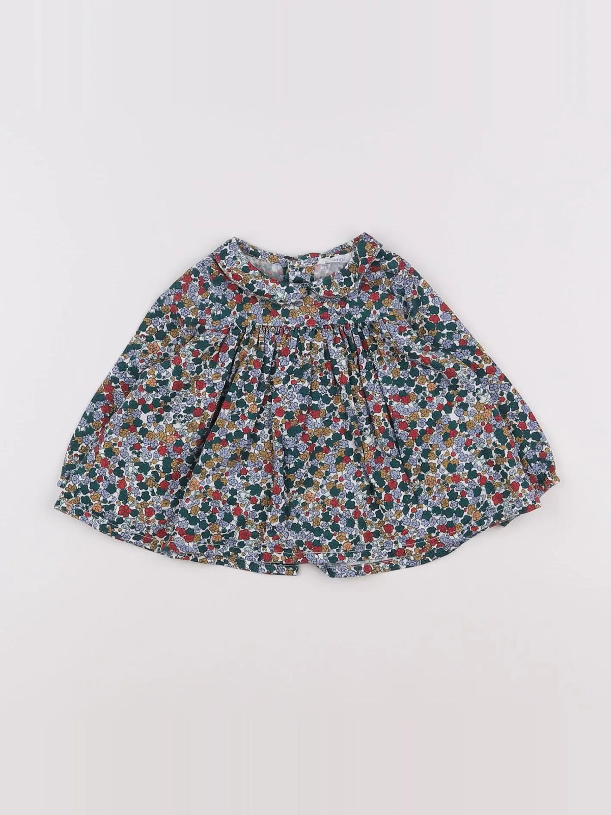 Boutchou - blouse multicolore - 6 mois