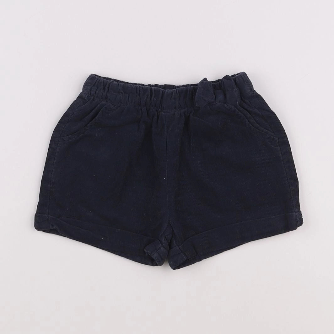 Vertbaudet - short bleu - 18 mois