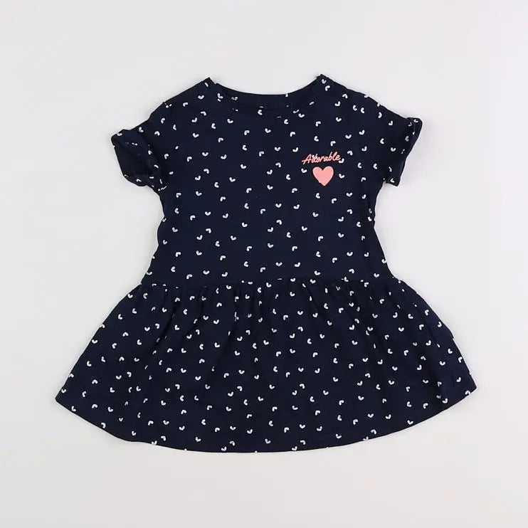 Vertbaudet - robe bleu - 2 ans
