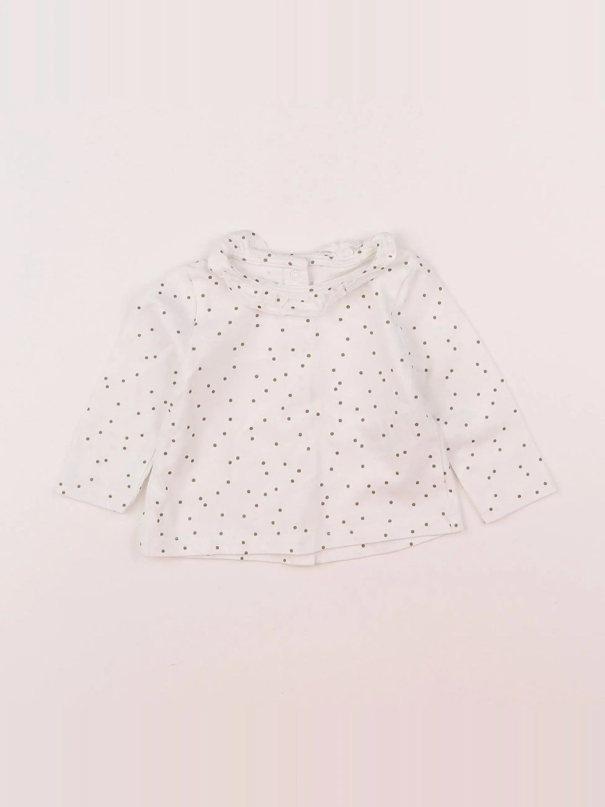 Vertbaudet - tee-shirt blanc - 6 mois
