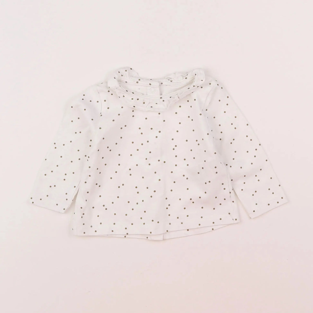 Vertbaudet - tee-shirt blanc - 6 mois