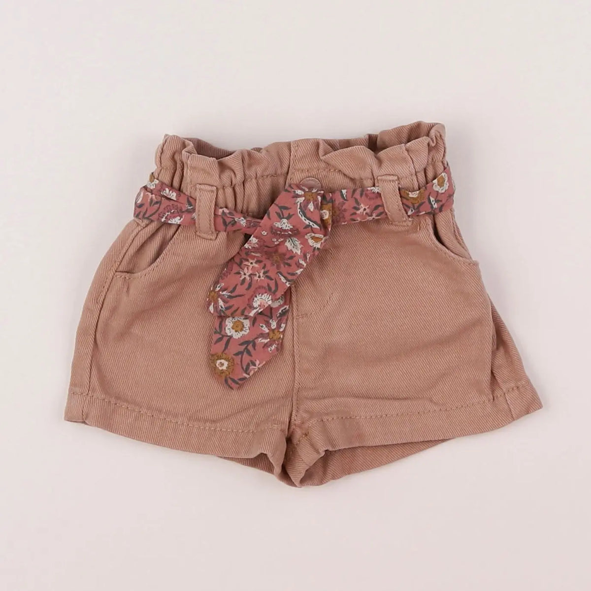 Vertbaudet - short rose - 6 mois