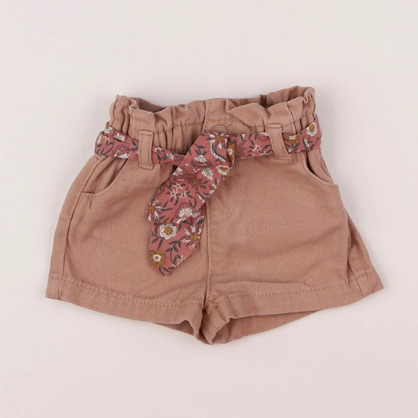 Vertbaudet - short rose - 6 mois