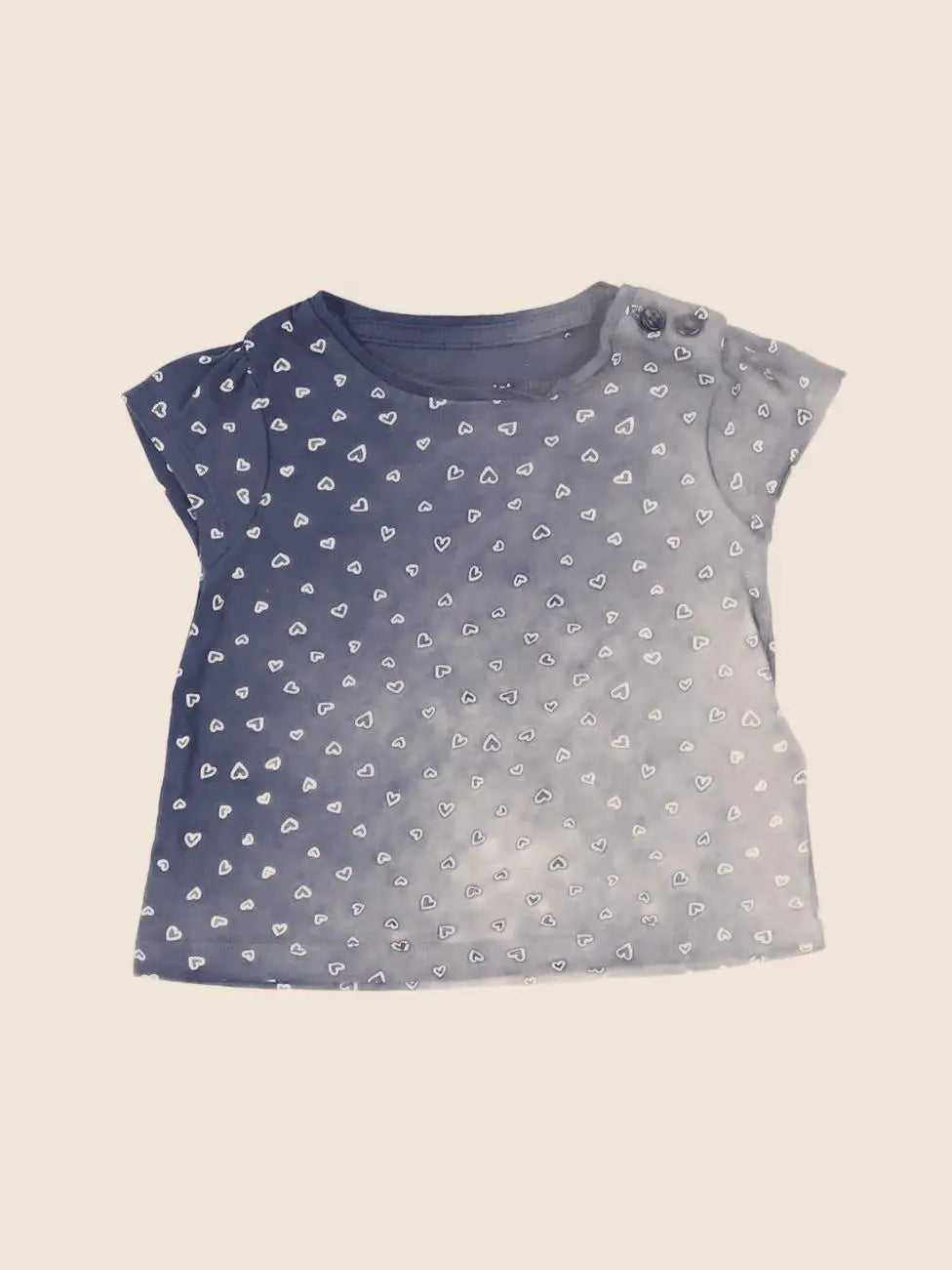 Vertbaudet - tee-shirt bleu - 3 mois