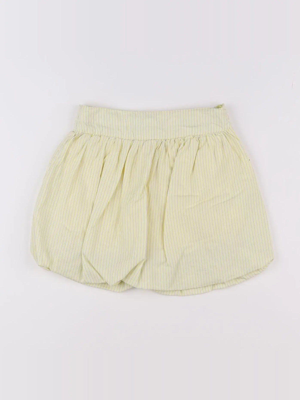 Vertbaudet - jupe jaune, gris - 5 ans