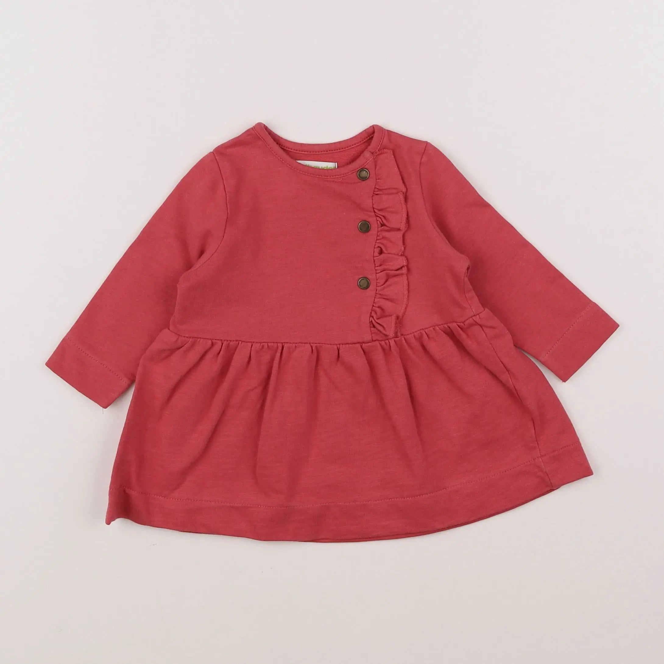 Vertbaudet - robe rose - 6 mois