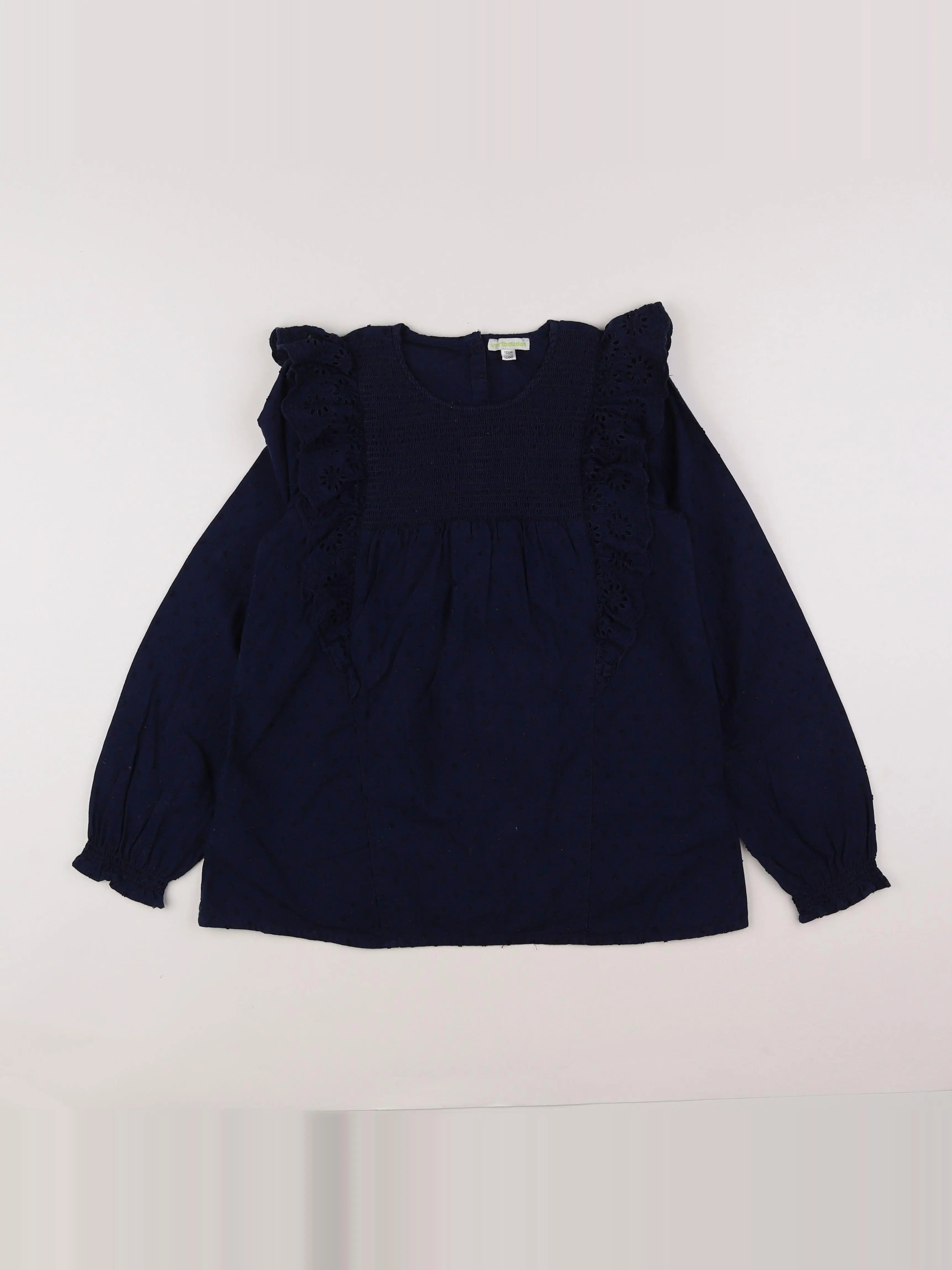 Vertbaudet - blouse bleu - 12 ans