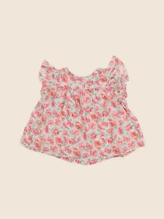 Vertbaudet - blouse rose - 3 mois