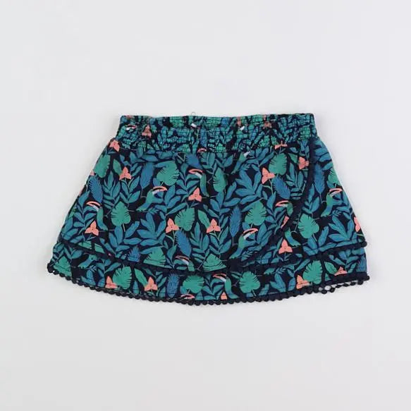 Vertbaudet - jupe bleu - 2 ans