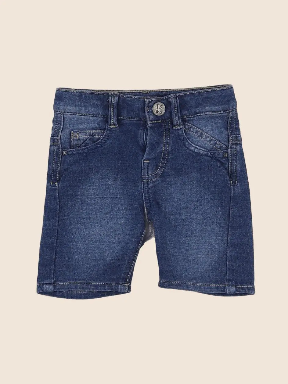IKKS - short bleu - 12 mois