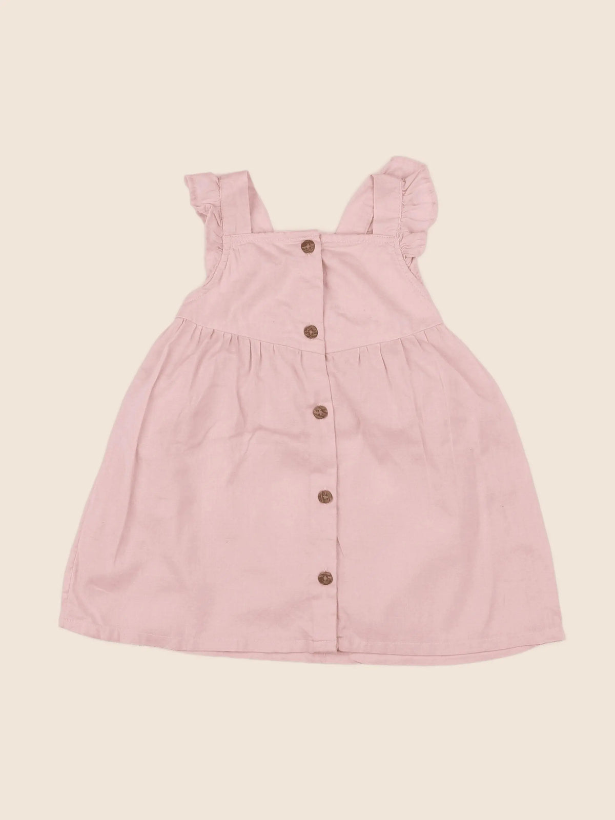 H&M - robe rose - 9/12 mois