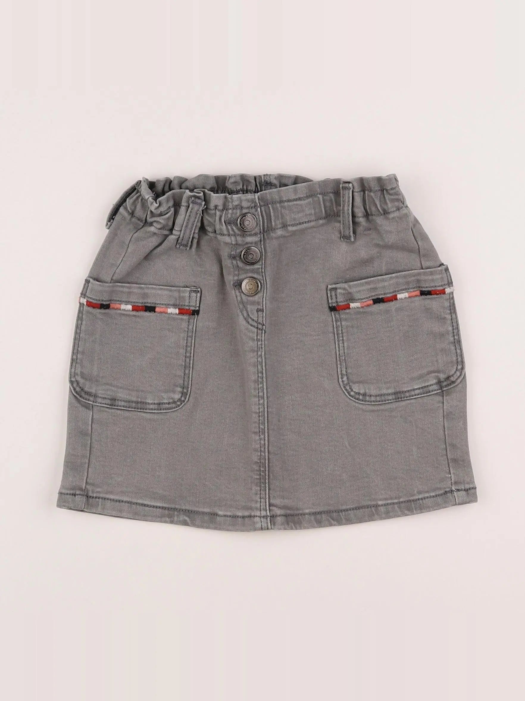 Tape à l'oeil - jupe gris - 5 ans