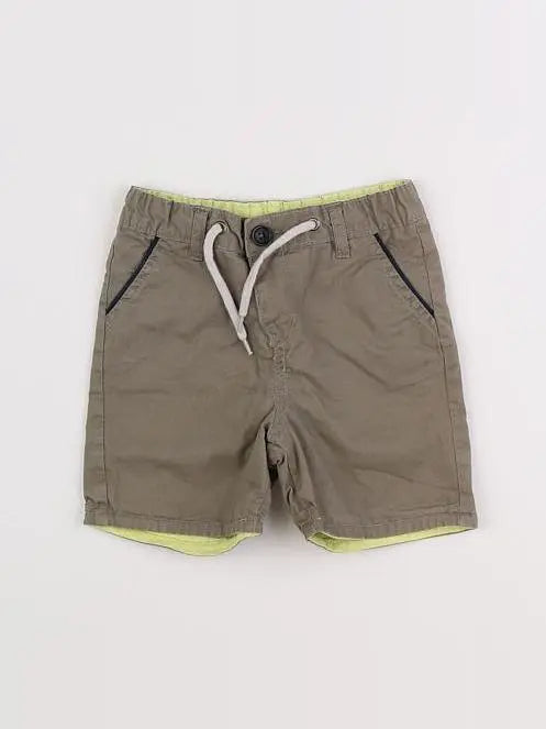 IKKS - short réversible vert - 6 mois