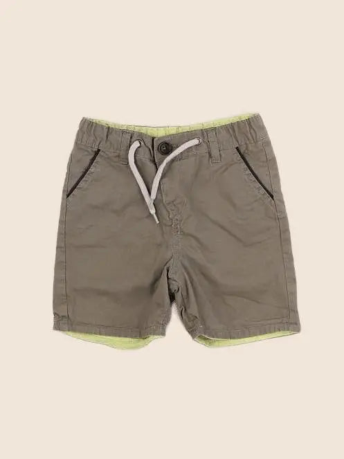 IKKS - short réversible vert - 6 mois