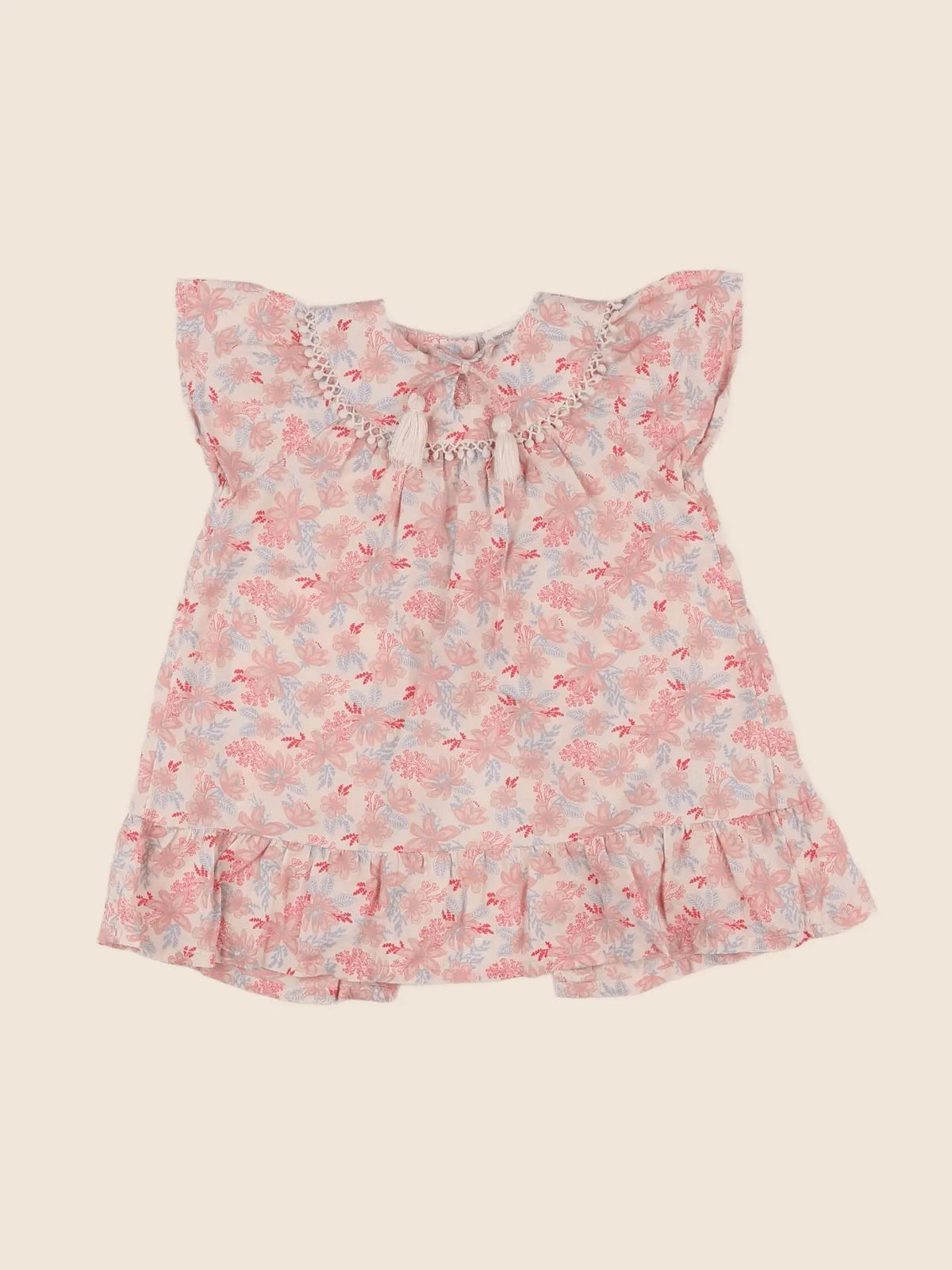Vertbaudet - robe multicolore - 18 mois