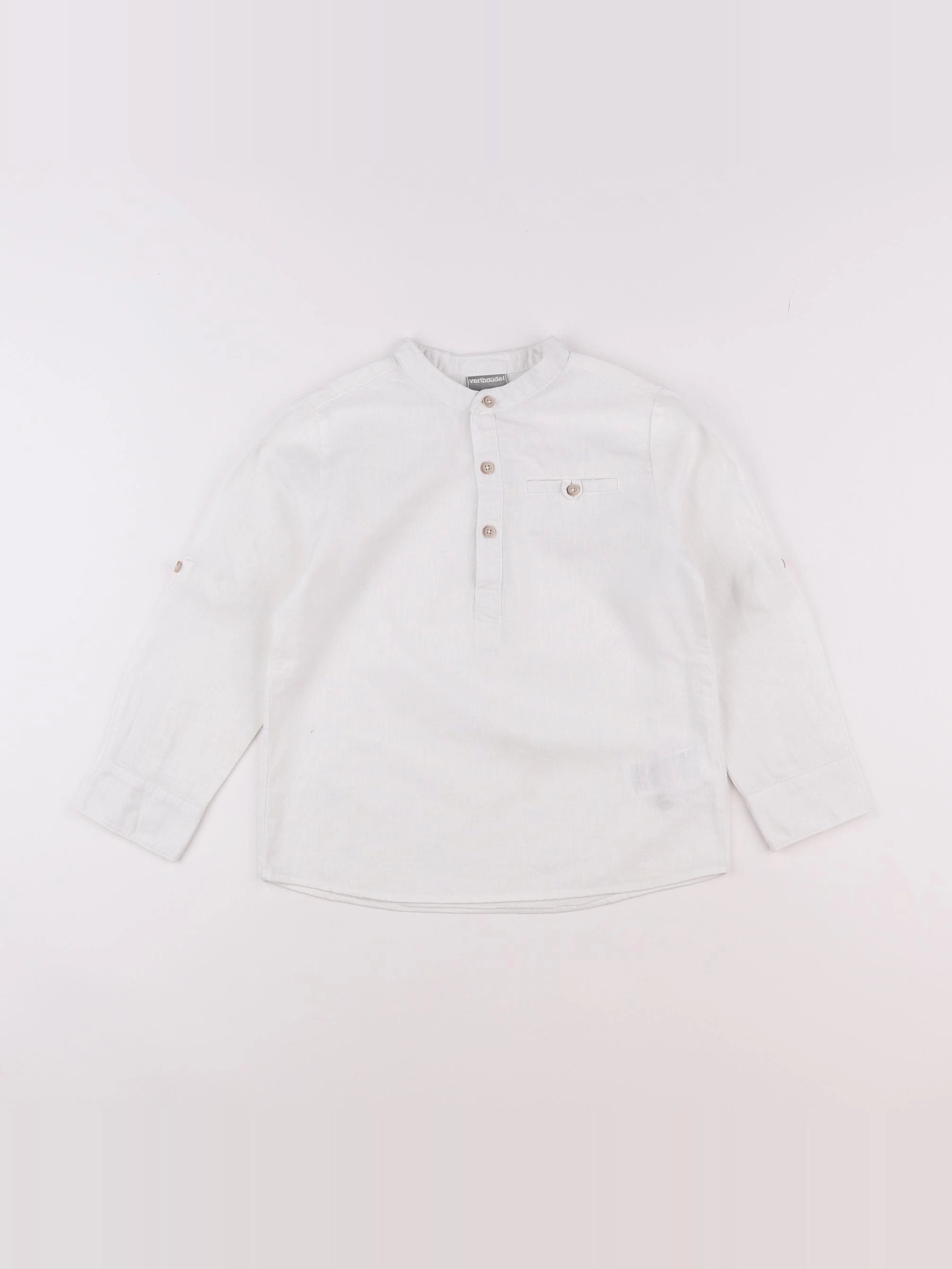 Vertbaudet - blouse blanc - 6 ans