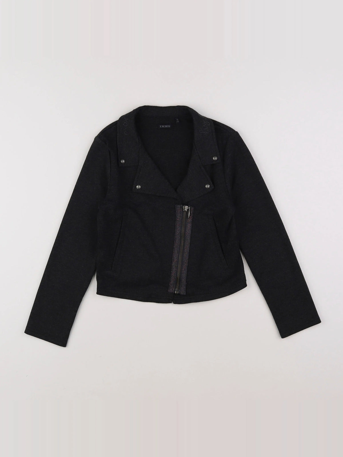 IKKS - veste gris - 8 ans