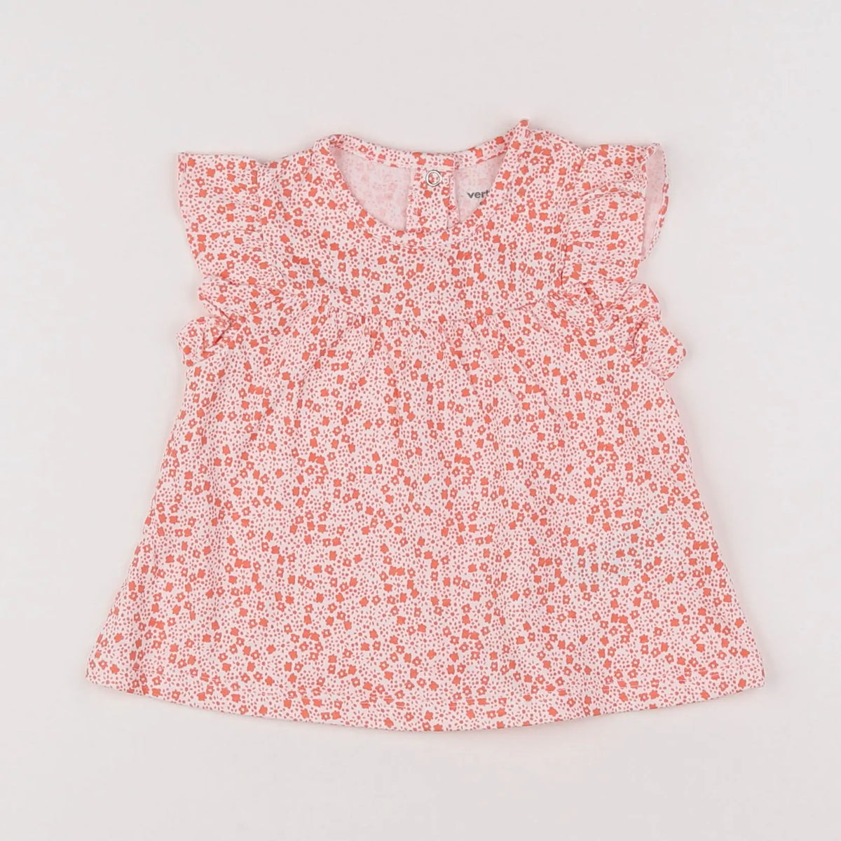 Vertbaudet - tee-shirt multicolore - 6 mois