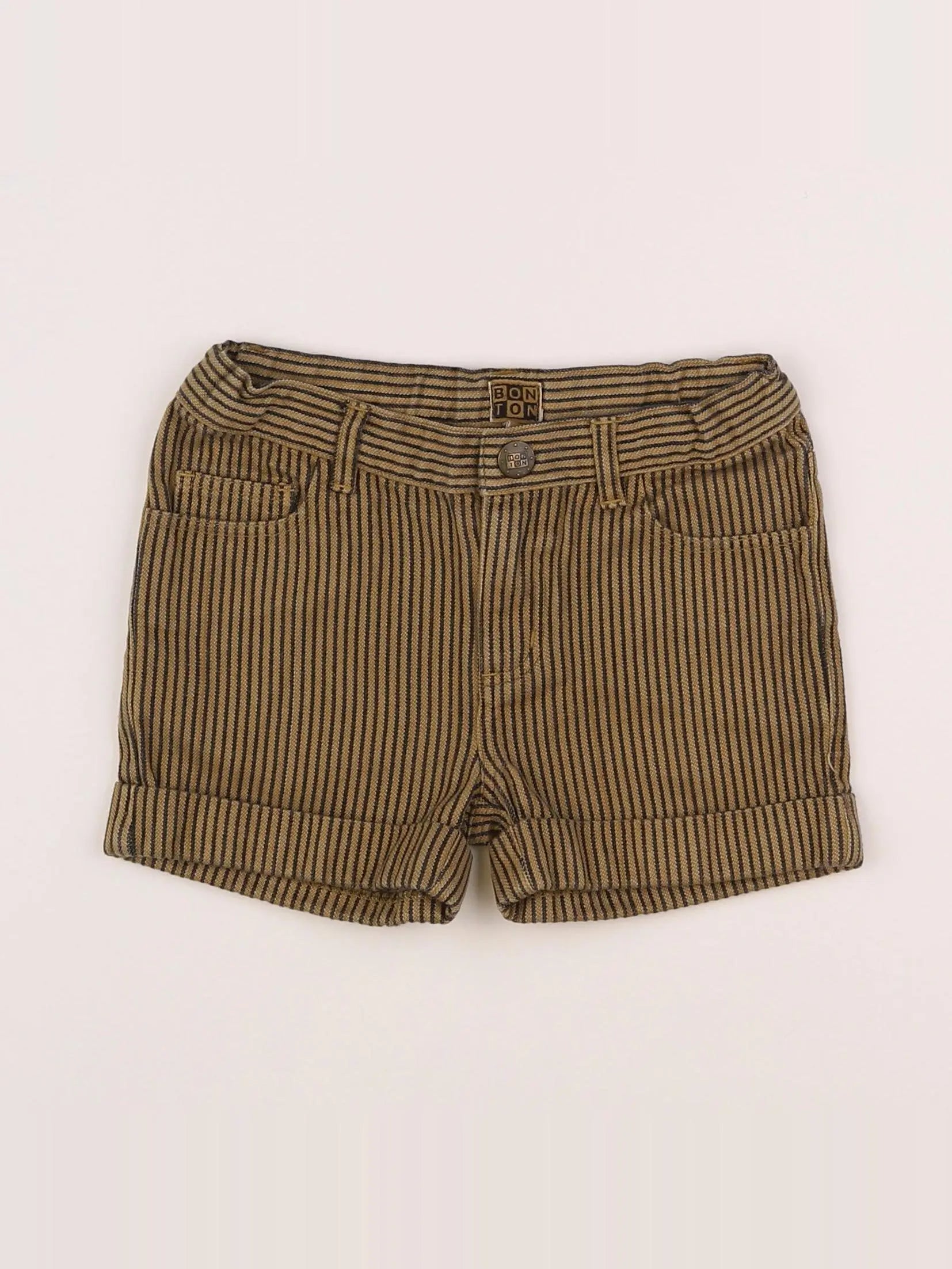 Bonton - short marron - 6 ans