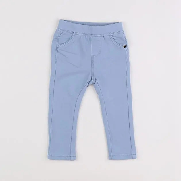 Vertbaudet - jegging bleu - 6 mois