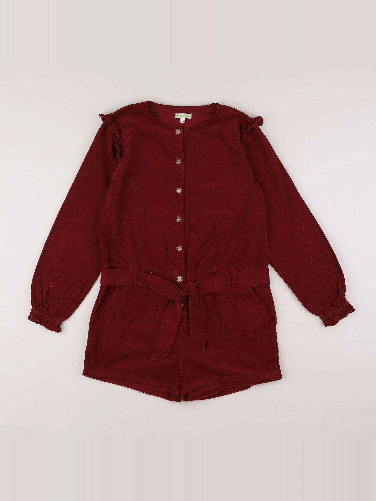 Vertbaudet - combinaison rouge - 12 ans