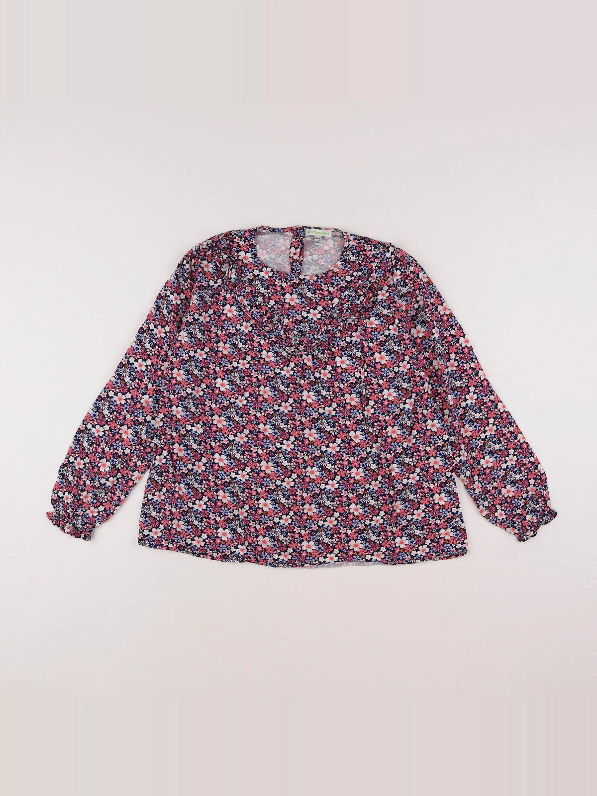 Vertbaudet - blouse multicolore - 10 ans