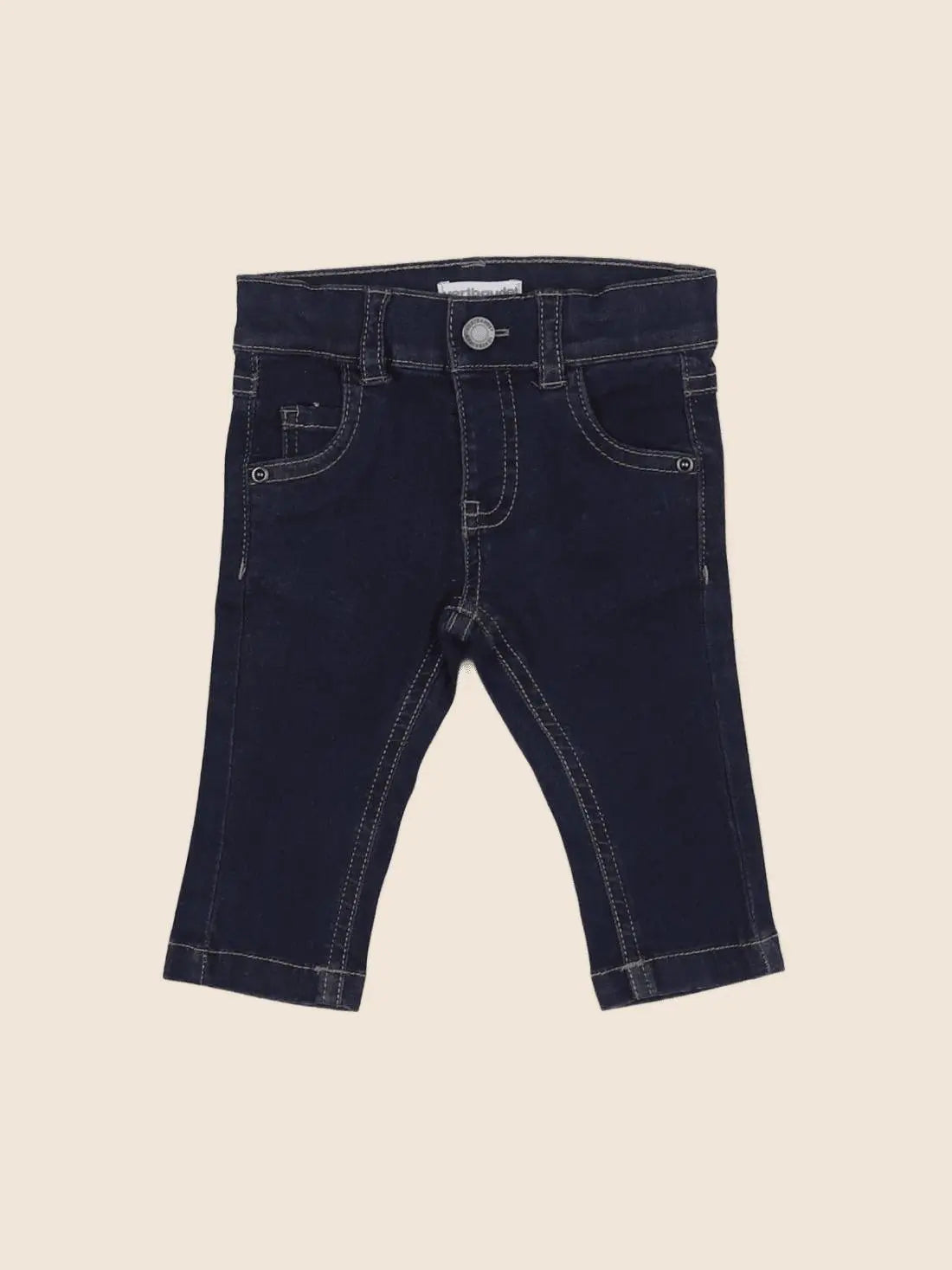 Vertbaudet - jean bleu - 3 mois