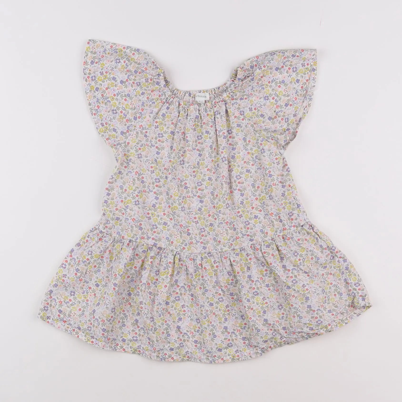 Vertbaudet - robe multicolore - 2 ans