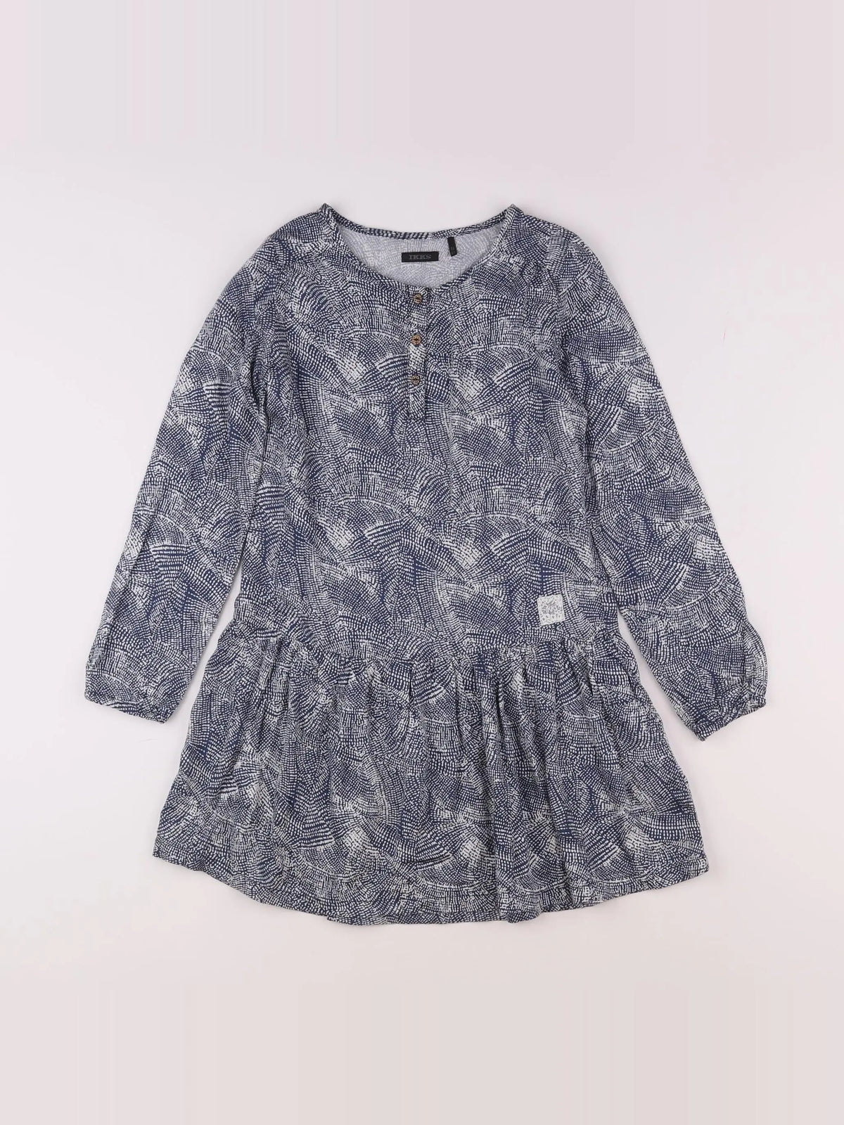 IKKS - robe bleu - 8 ans