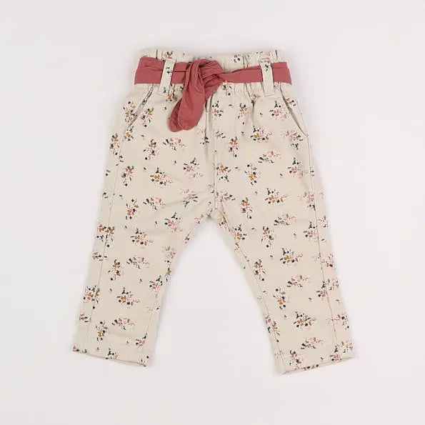 Vertbaudet - pantalon beige - 3 mois