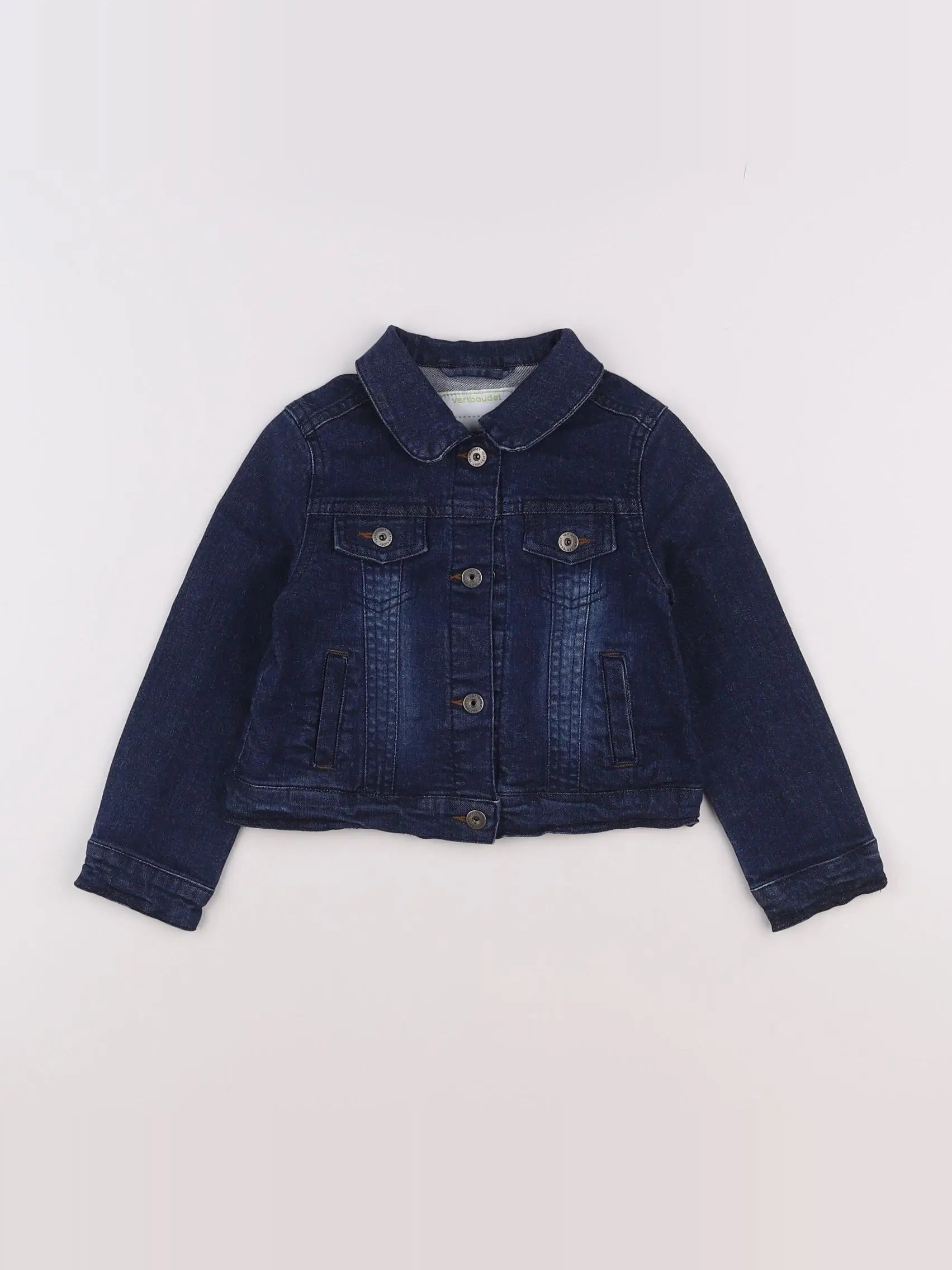 Vertbaudet - veste bleu - 4 ans