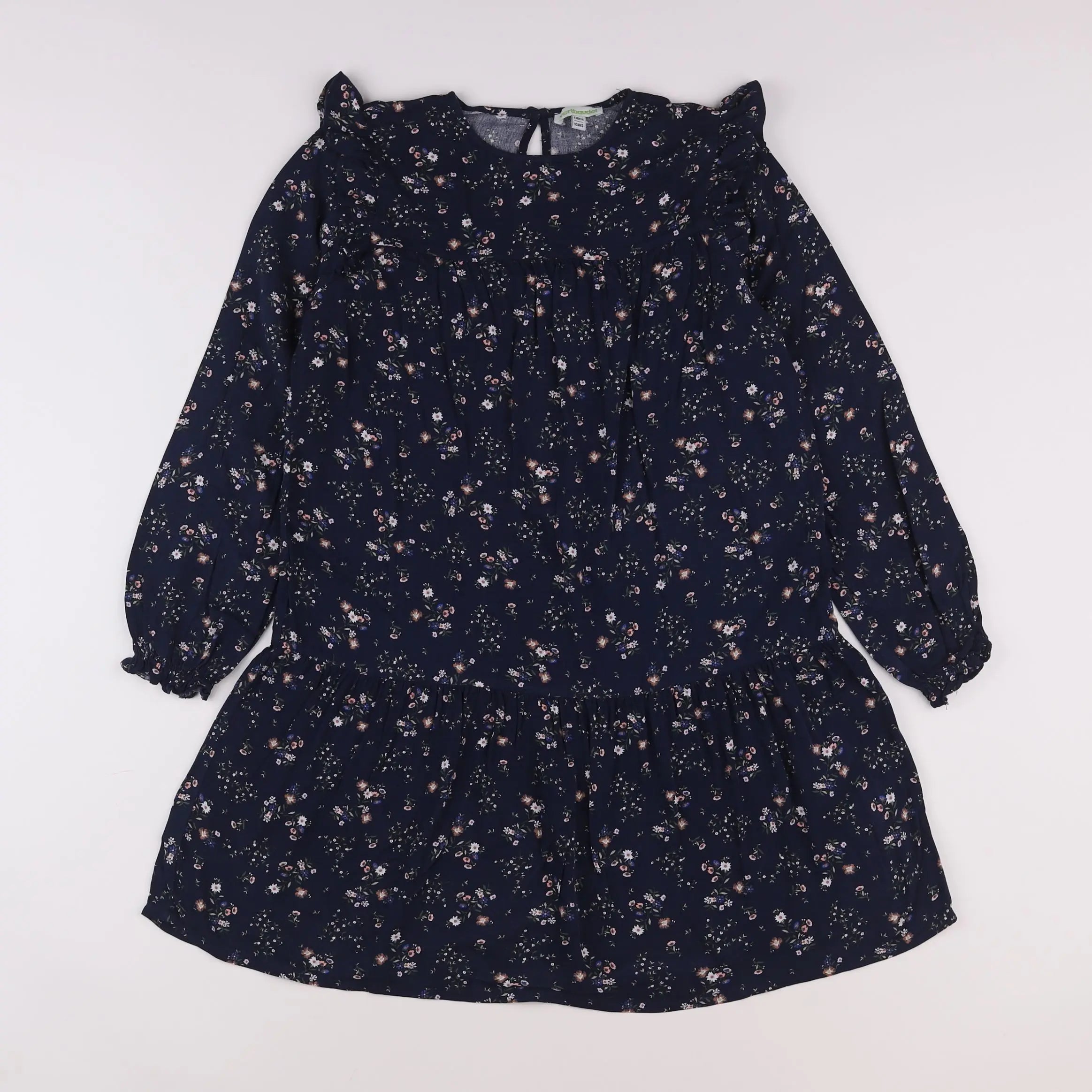 Vertbaudet - robe bleu - 10 ans