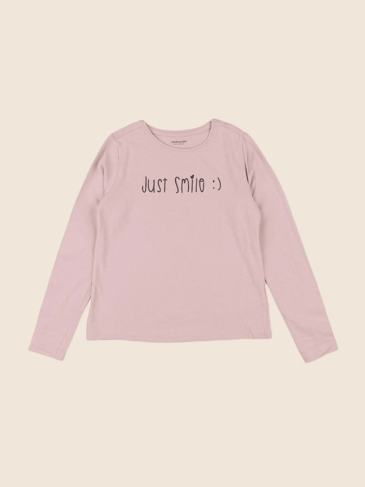 Vertbaudet - tee-shirt rose - 8 ans