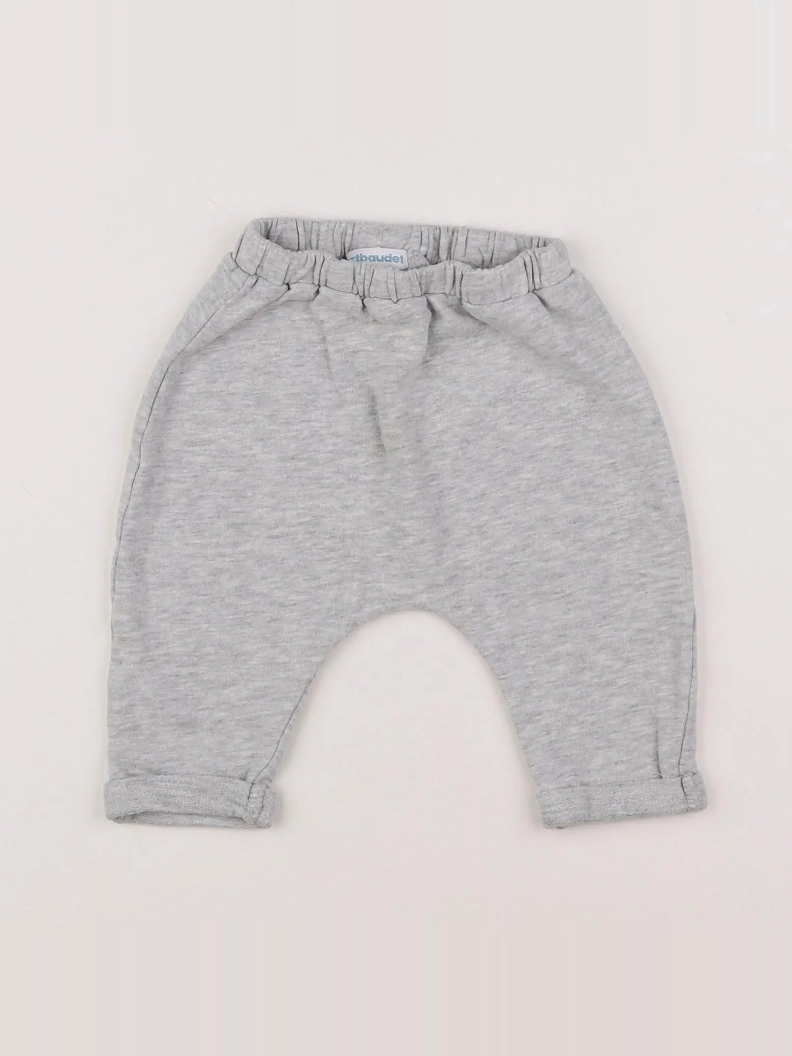 Vertbaudet - sarouel gris - 3 mois