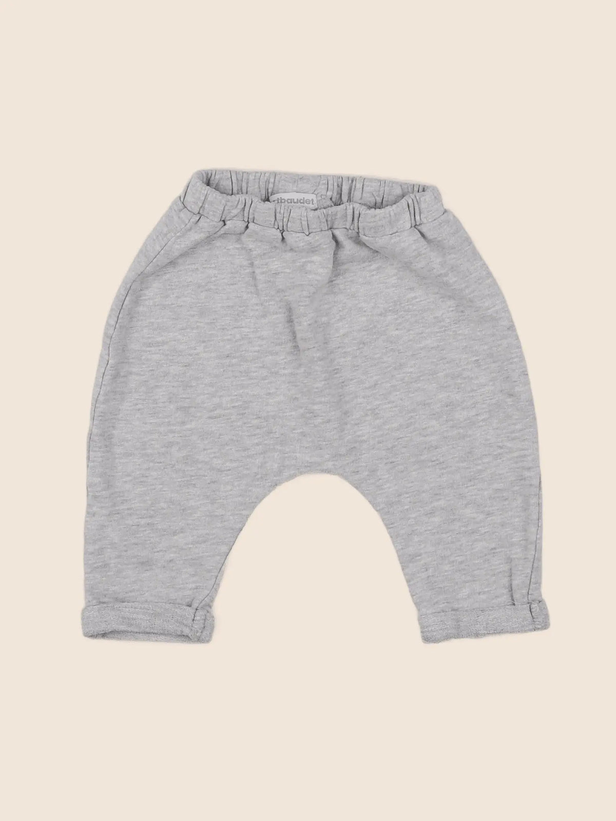 Vertbaudet - sarouel gris - 3 mois