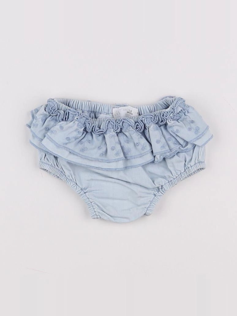 Zara - bloomer bleu - 1/3 mois