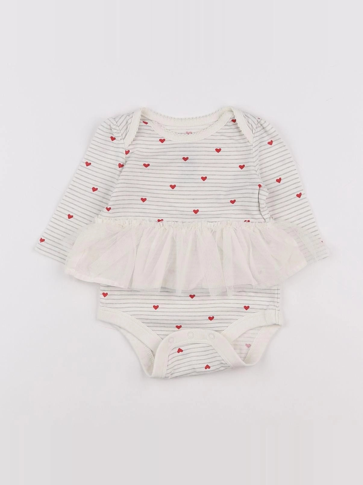 GAP - body robe beige - 0/3 mois