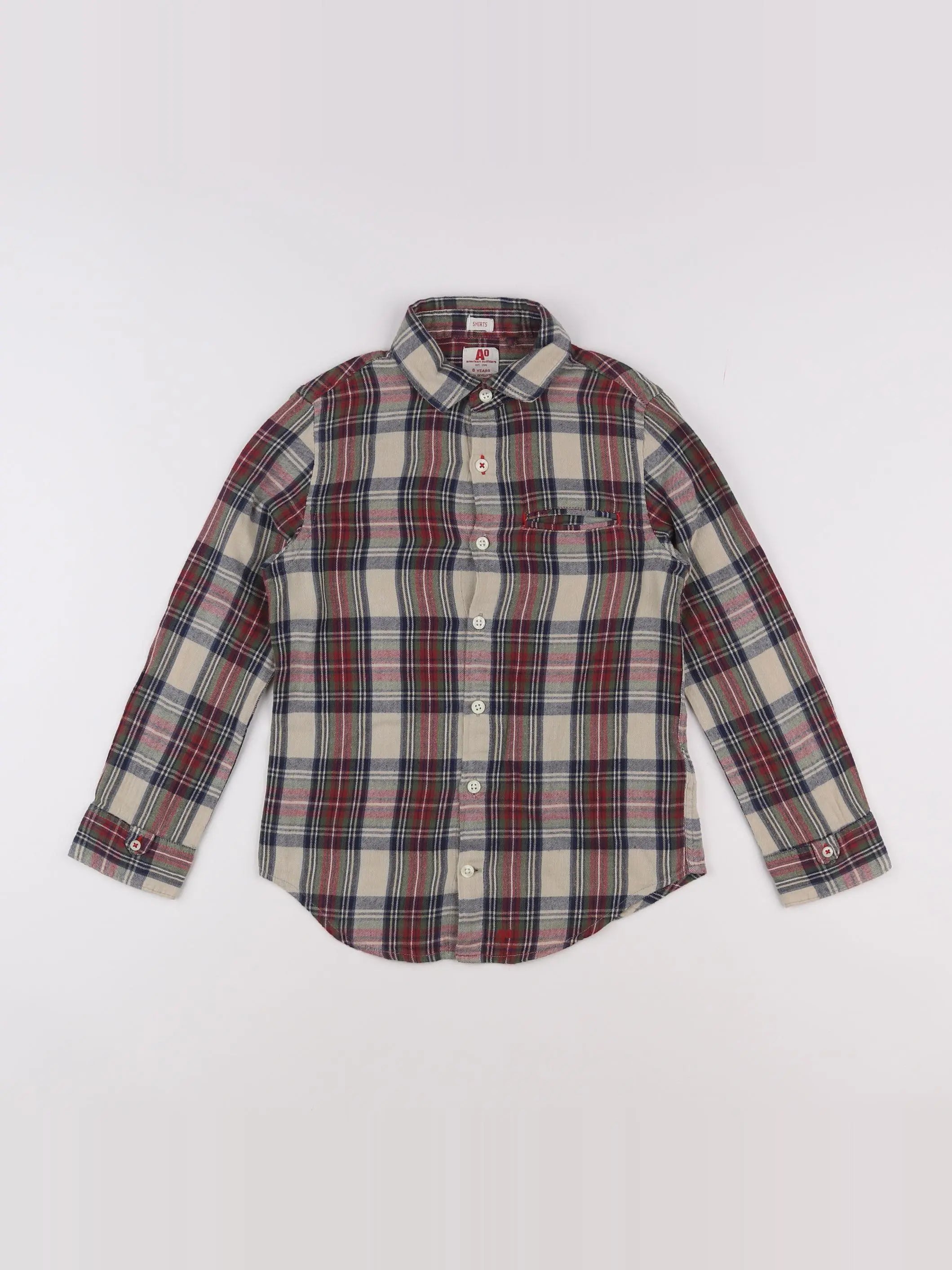 American Outfitters - chemise multicolore - 8 ans