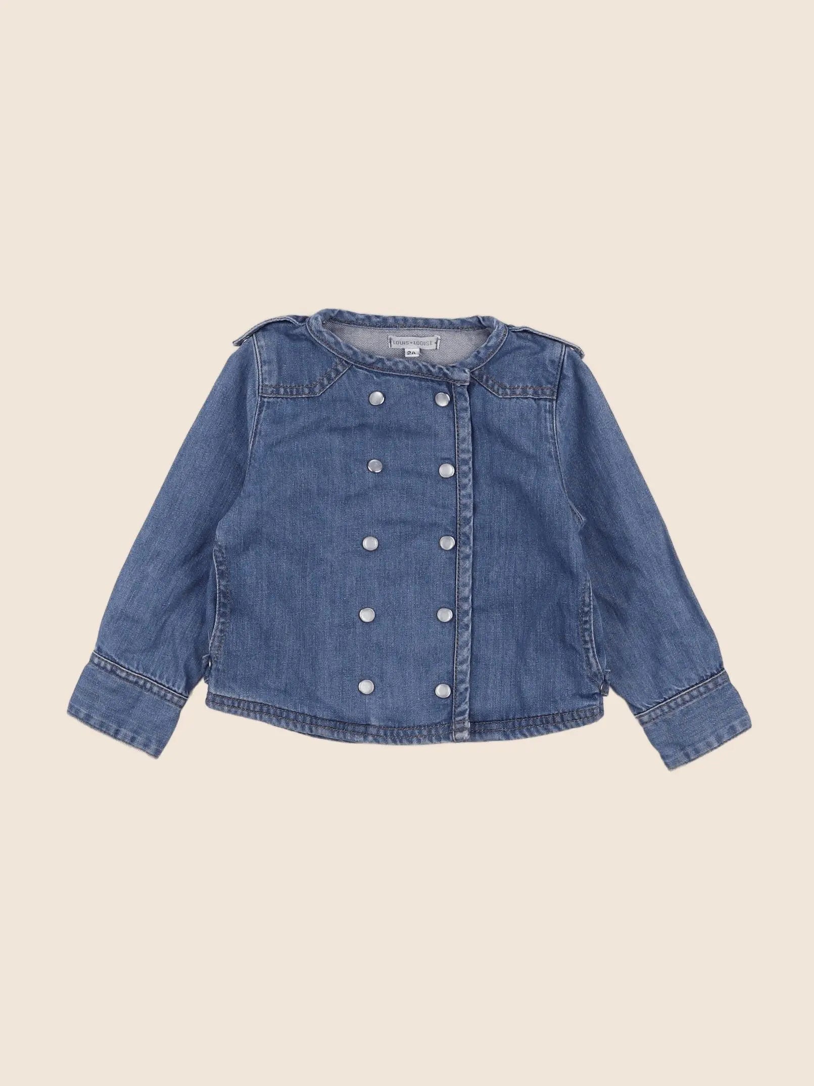Louis Louise - veste bleu - 2 ans