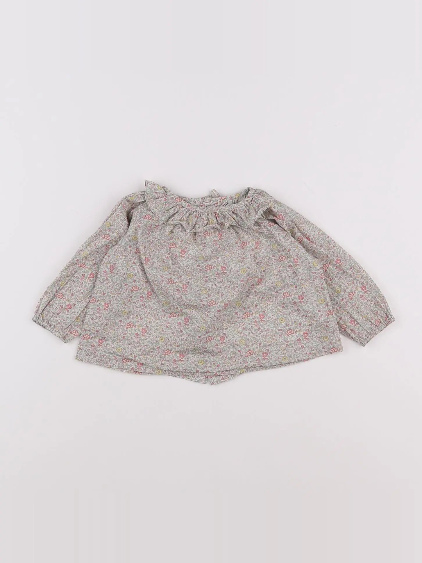 Bonton - blouse multicolore - 6 mois