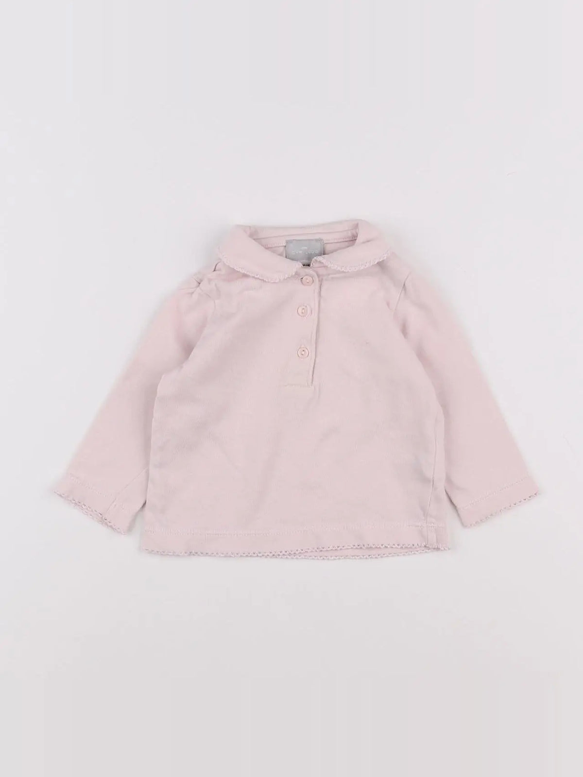 Cyrillus - tee-shirt rose - 6 mois