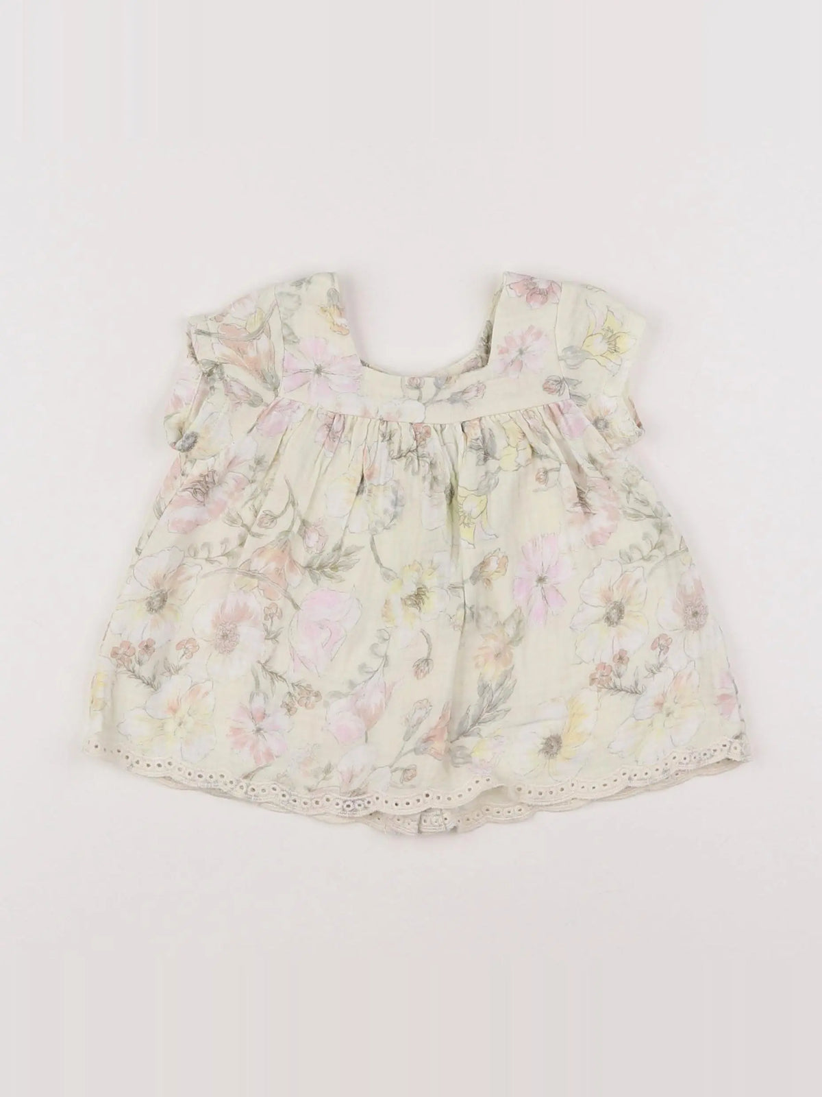 Vertbaudet - blouse multicolore - 1 mois